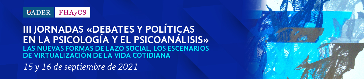 II Jornadas «Debates y políticas en la psicología y el psicoanálisis»