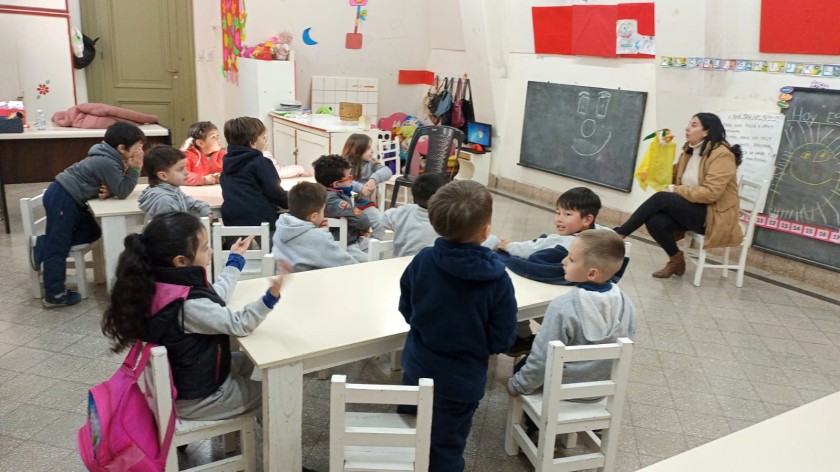 la sala de 4 inicio el proyecto plurilingue