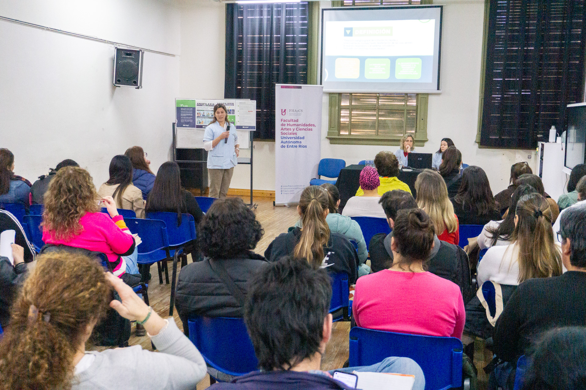Anafilaxia: la Facultad realizó una jornada de capacitación y sensibilización