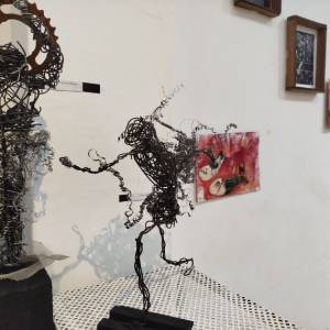 Se realizó la muestra anual de los talleres orientados y juveniles de Artes Visuales «Fragmentos»