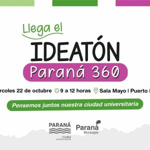 La Municipalidad convoca a estudiantes universitarios al «Ideatón Paraná 360»