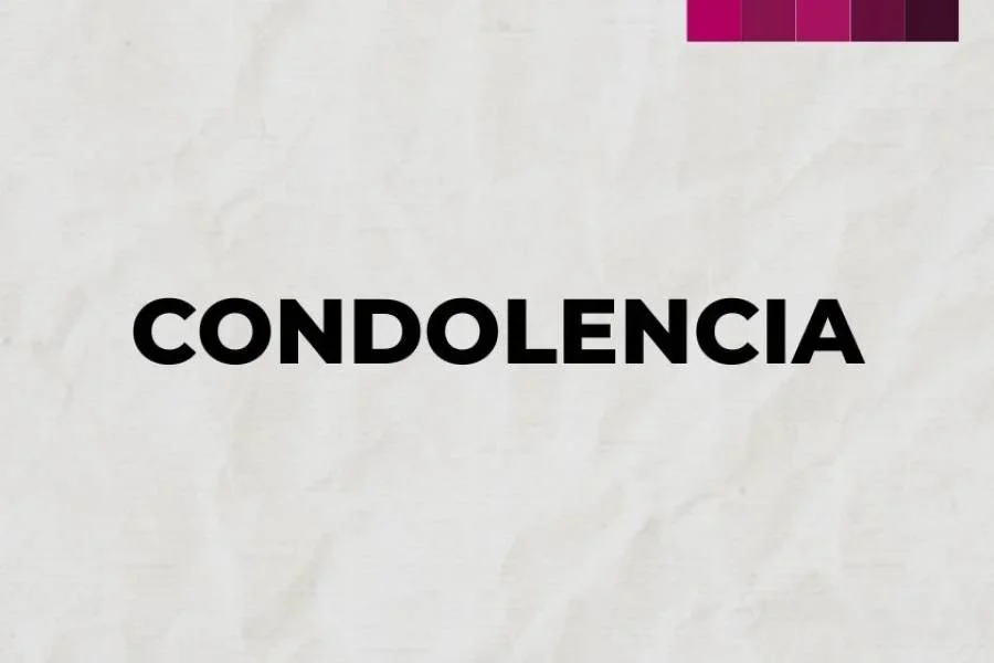Condolencia 