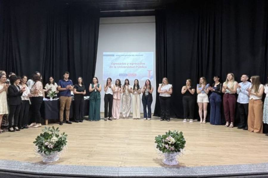 La FHAyCS Sede Concepción del Uruguay celebra su Acto de Colación